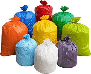 GARBAGE BAGS & ASSORTED GOODS