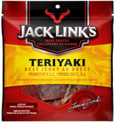 JACK LINKS JERKY TERIYAKI BEEF (PEG BAG)