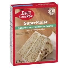 BETTY CROCKER SUPERMOIST BUTTER PECAN CAKE MIX