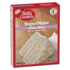 BETTY CROCKER SUPERMOIST CAKE MIX WHITE