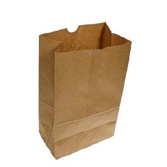ROSENBLOOM CARRY OUT BAG BROWN PAPER  9 3/4X6X16"