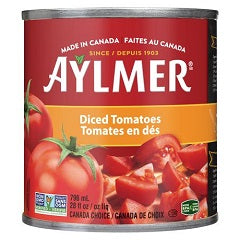AYLMER TOMATOES DICED (TIN)