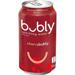 BUBLY SPARKLING WATER CHERRY (CAN)