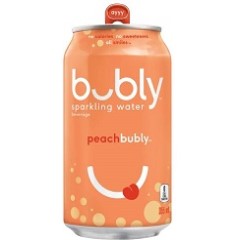 BUBLY SPARKLING WATER PEACH (CAN)