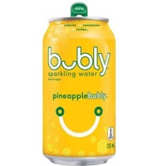 BUBLY SPARKLING WATER PINEAPPLE (CAN)