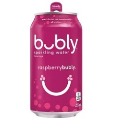 BUBLY SPARKLING WATER RASPBERRY (CAN)