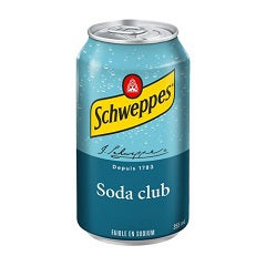 SCHWEPPES CLUB SODA (CAN)