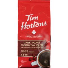 TIM HORTONS COFFEE DARK ROAST GROUND (BAG)