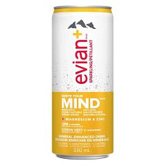 EVIAN + SPARKLING WATER LIME GINGER (CAN)