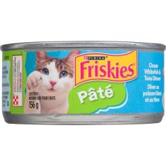 PURINA FRISKIES CAT FOOD WHITEFISH TUNA (TIN)