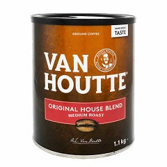 VAN HOUTTE COFFEE HOUSE BLEND GROUND (TIN)