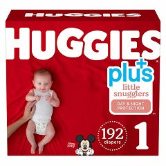 HUGGIES LITTLE SNUGGLERS DIAPERS SIZE 1-2