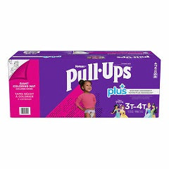 HUGGIES PULL UPS 3T-4T GIRL PACK