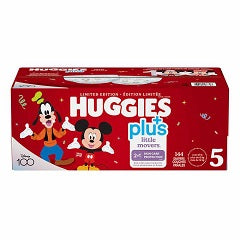 HUGGIES LITTLE MOVERS DIAPERS SIZE 3-6
