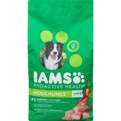 IAMS DOG FOOD PROACTIVE MINICHUNKS DRY (BAG)