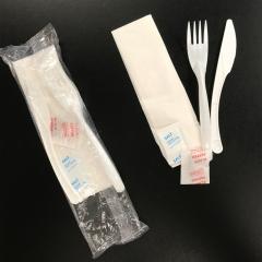 SANFACON FOOD KIT FORK/KNIFE/NAP/SALT/PEPPER