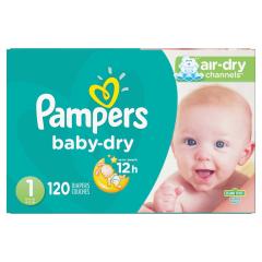 PAMPERS BABY DRY DIAPER SUPER S1