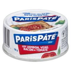 PARIS PATE SPREAD HAM/VEAL/BACON/TOMATO (TIN)