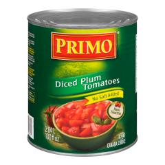 PRIMO DICED PLUM TOMATOES (TIN)