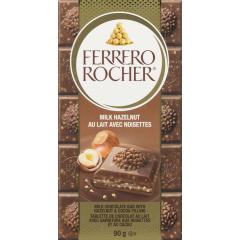 FERRERO ROCHER CHOCOLATE BAR MILK HAZELNUT