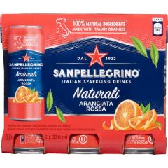 SAN PELLEGRINO SPARKLING BEVERAGE ARANCIATA ROSSA (CAN)