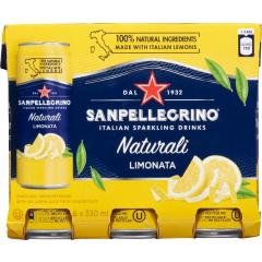 SAN PELLEGRINO SPARKLING BEVERAGE LIMONATA (CAN)