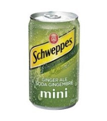 SCHWEPPES MINI GINGER ALE (CAN)