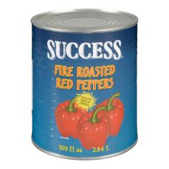 SUCCESS FIRE ROASTED RED PEPPERS (TIN)