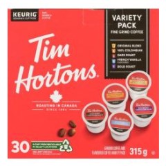 TIM HORTONS COFFEE VARIETY PACK (K-CUP)