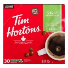 TIM HORTONS COFFEE DECAF MEDIUM (K-CUP)