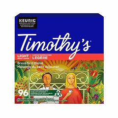 TIMOTHY'S WORLD COFFEE BREAKFAST BLEND LIGHT ROAST (K-CUP)