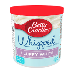 BETTY CROCKER WHIPPED FLUFFY WHITE