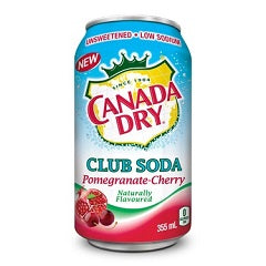 CANADA DRY CLUB SODA POMEGRANATE (CAN)