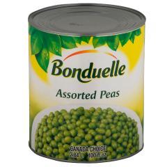 BONDUELLE PEAS ASSORTED (TIN)
