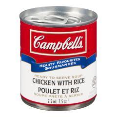 CAMPBELL CHICKEN RICE SOUP RTS (TIN)