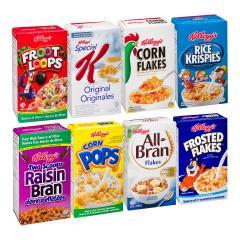 KELLOGG'S CEREAL ASSORTED (PORTION)