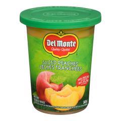 DEL MONTE PEACH SLICED PLST CUP