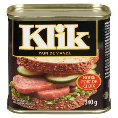 KLIK LUNCHEON MEAT (TIN)