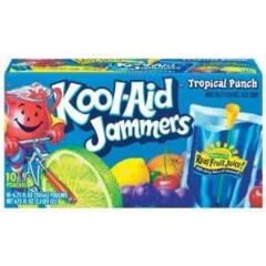 KOOL-AID JAMMERS DRINK TROPICAL PUNCH (POUCHES)