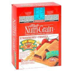 NUTRI-GRAIN BAR CEREAL STRAWBERRY