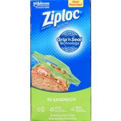 ZIPLOC GRIP/SEAL SANDWICH BAG 16.5X14.9CM