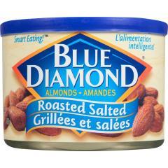 BLUE DIAMOND ALMONDS ROASTED SALTED (TIN)