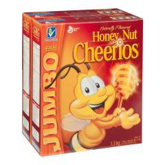 GENERAL MILLS CHEERIOS CEREAL HONEY/NUT CLUB SIZE