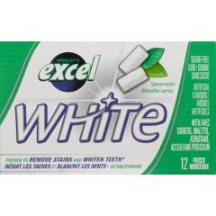 EXCEL WHITE GUM SPEARMINT