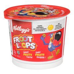 KELLOGG'S FROOT LOOPS CEREAL CUP (PORTION)