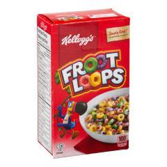 KELLOGG'S FROOT LOOPS CEREAL (PORTION)