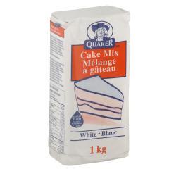 QUAKER CAKE MIX WHITE (BAG)