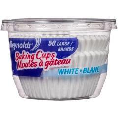 REYNOLDS BAKING CUP WHITE LARGE
