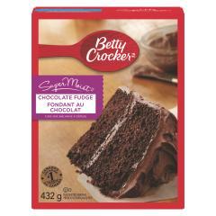 BETTY CROCKER SUPERMOIST CAKE MIX CHOCOLATE FUDGE