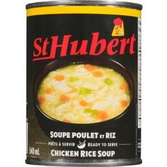 ST-HUBERT SOUP CHICKEN/RICE (TIN)